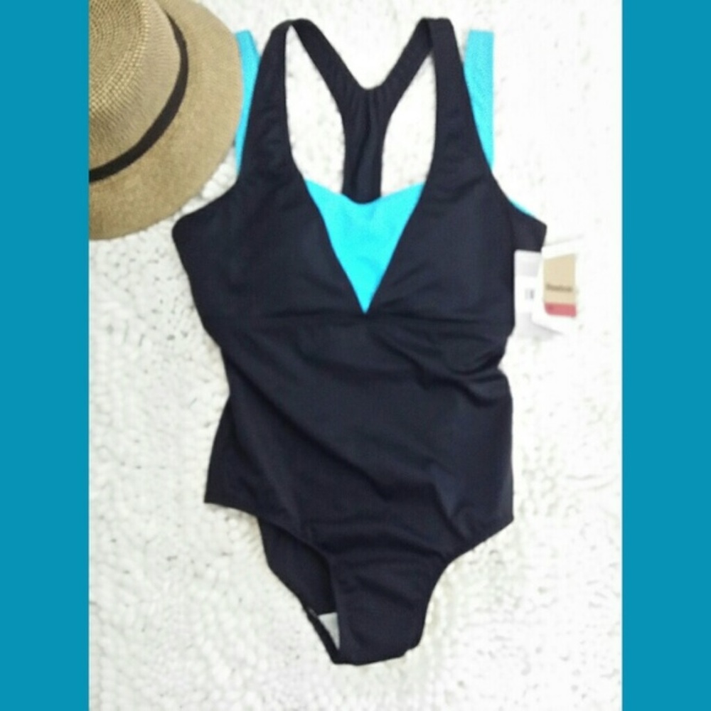 Reebok NWT One Piece Swimsuit Sz 8